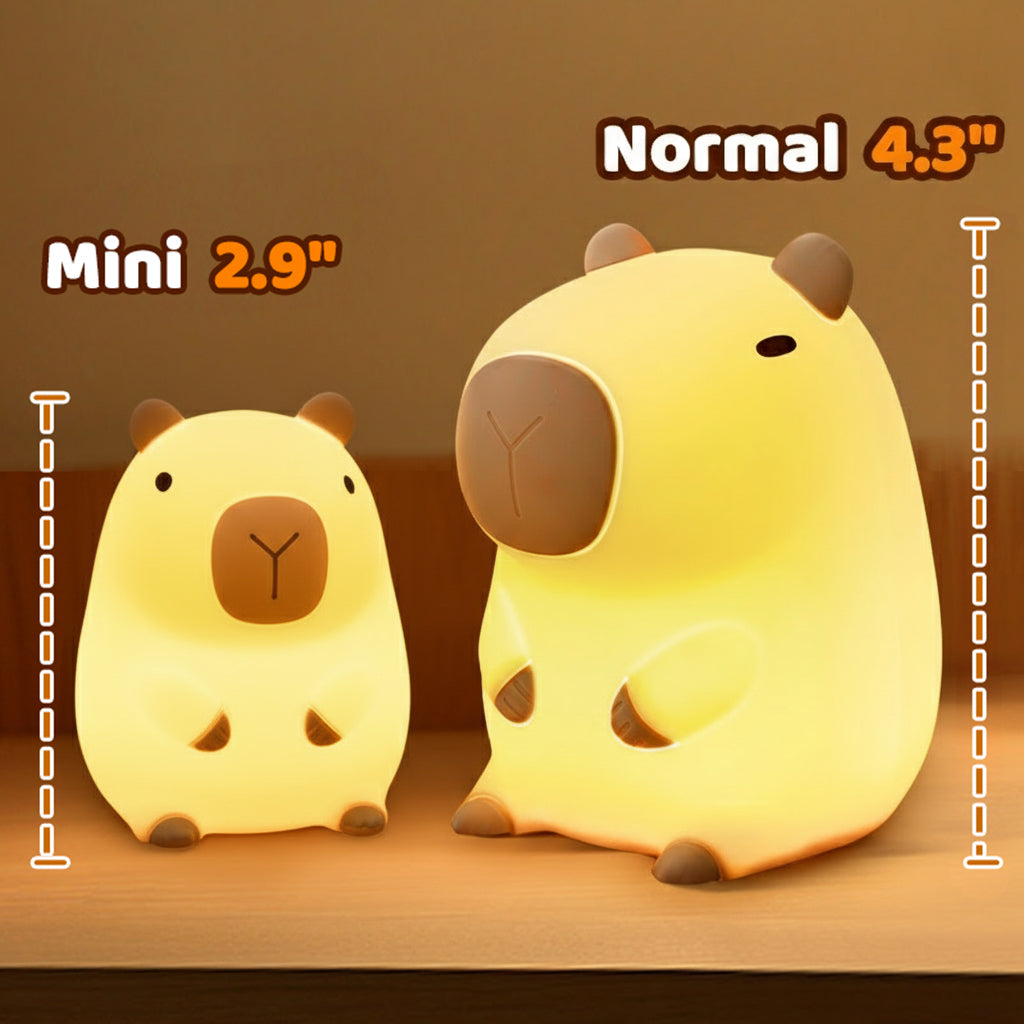 Mini Capybara Night LED Lamp Gift