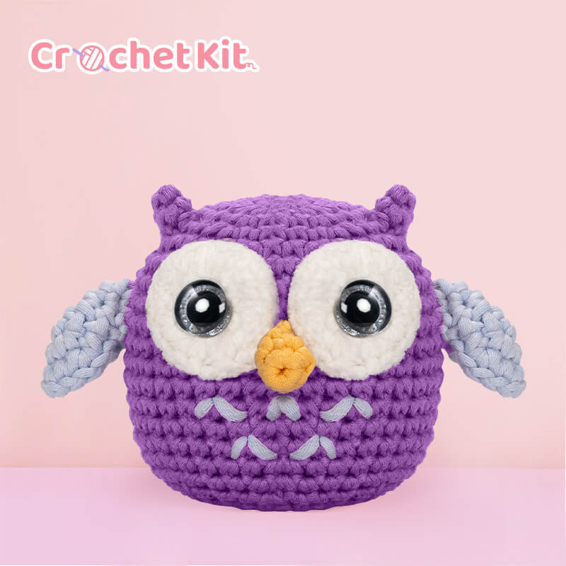 Crochet Kit Original Designed Owl Knitted toys