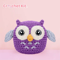 Crochet Kit Original Designed Owl Knitted toys