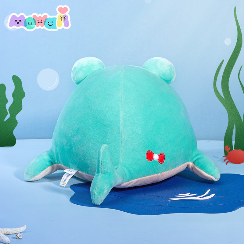 MeWaii® Ocean Series Whale Frog Stuffed Animal Kawaii Plush Pillow Squishy Toy