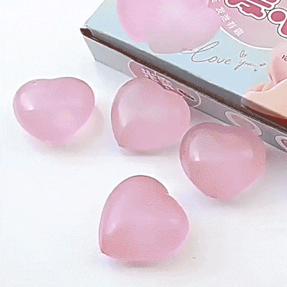 Maltose Farbwechselndes Herz Squishy Stressabbau Langsam zurückprallendes Spielzeug
