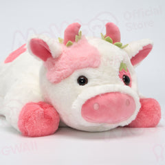 MeWaii® Strawberry Cow Weighted Stuffed Animal