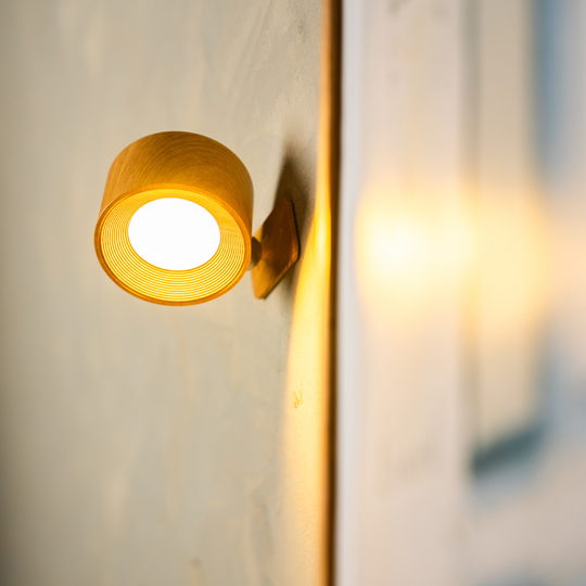 USB Remote Control Wall Light Rechargeable LED Night Lamp