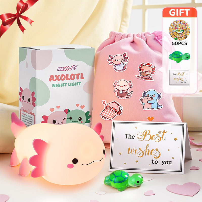 MeWaii® 2025 Limited Version Axolotl Squish Night Light - Perfect Gift 🎁