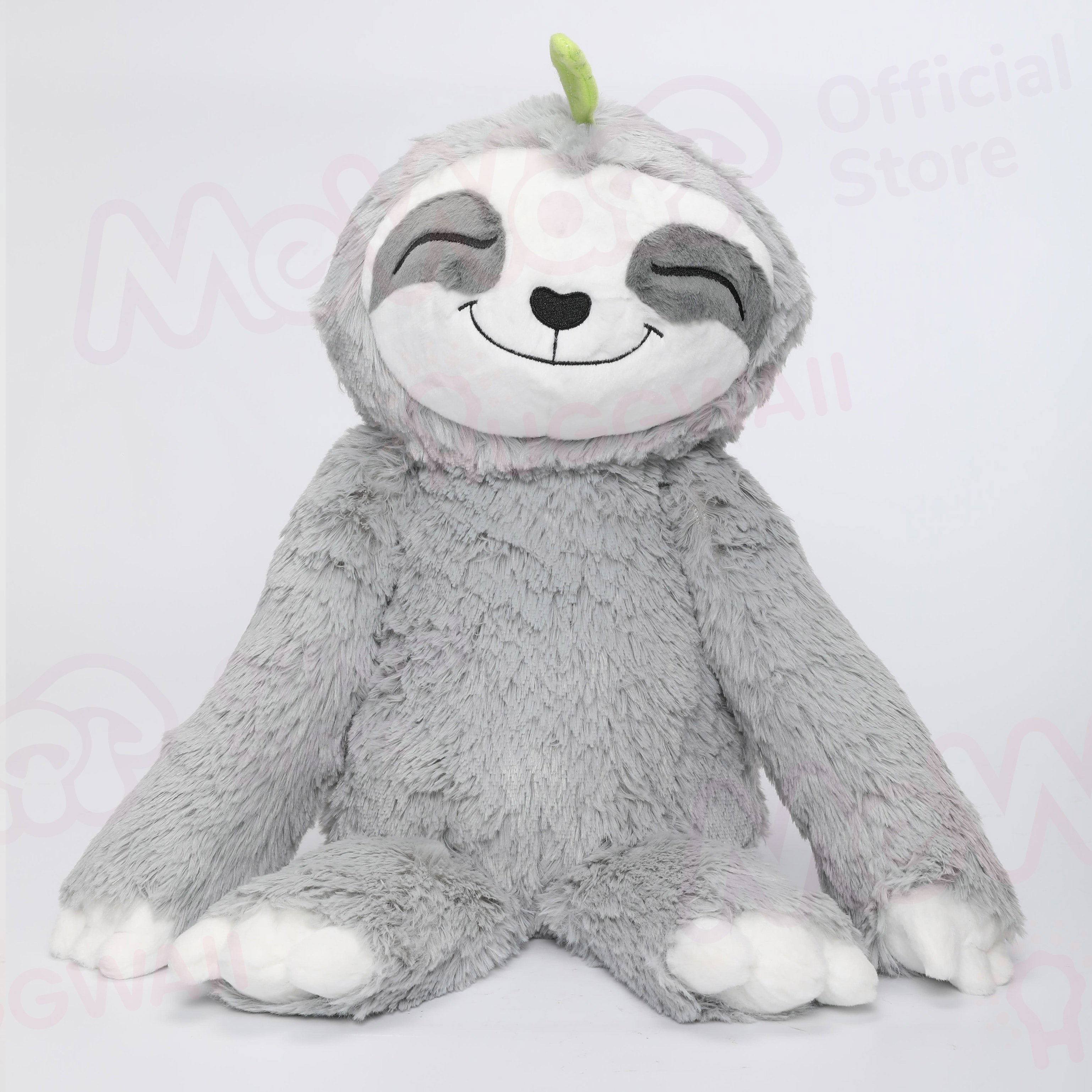 MeWaii® 4lbs Sitting Sloth Weighted Stuffed Animal – Inner Pad, Cozy Gift for Kids & Adults