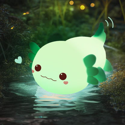 MeWaii® Pairing Axolotl&Capybara Gift Set Squishy Night Light - Perfect Gift
