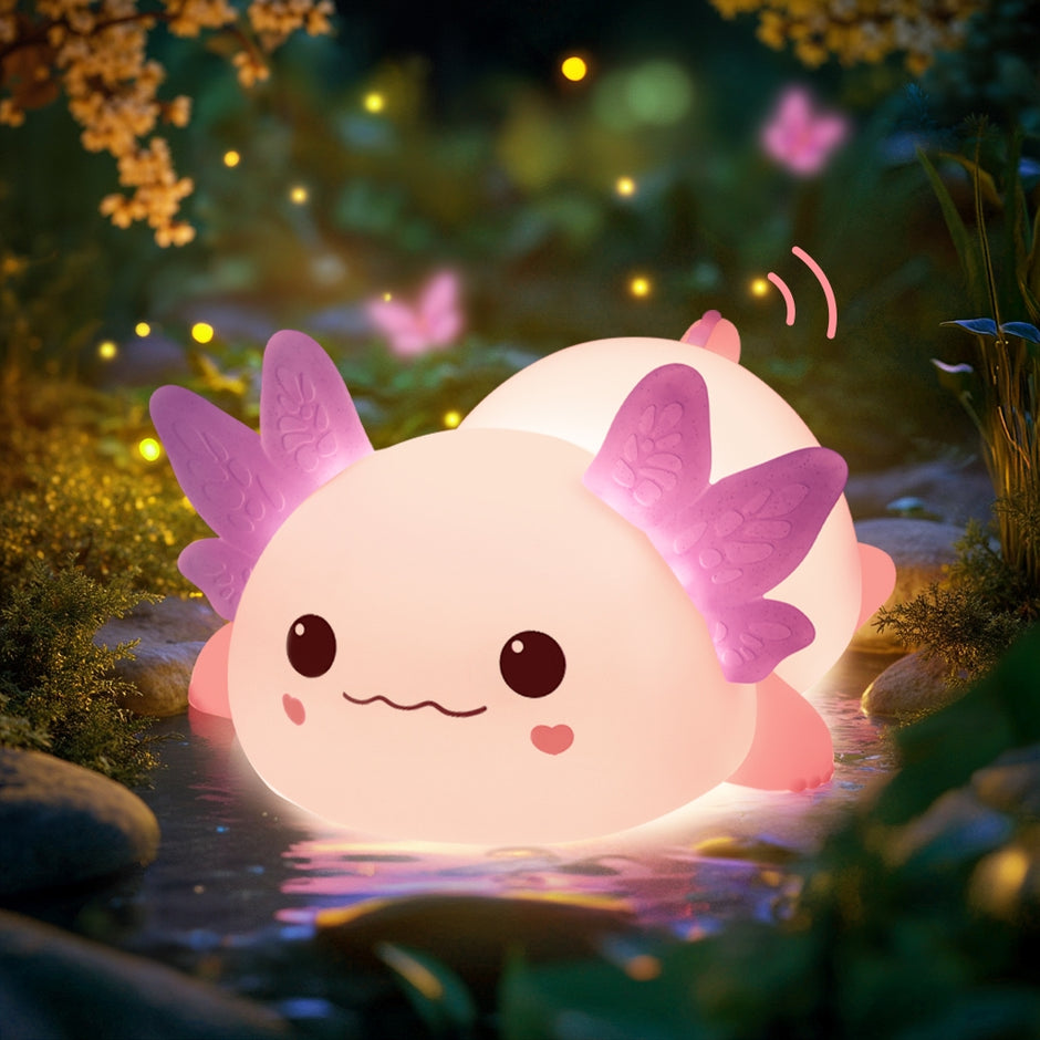 MeWaii 2025 Limited Axolotl Squishy Night Light