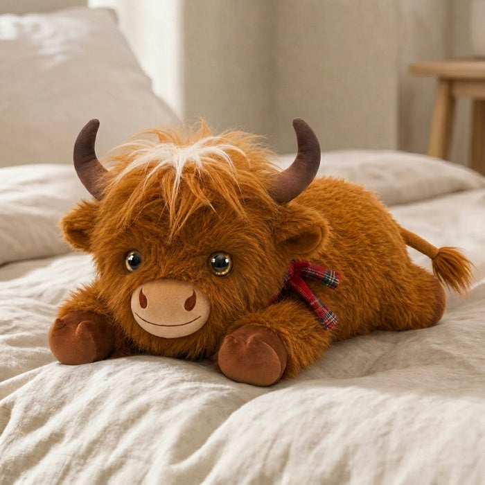 MeWaii® Scotland Highland Cow Weighted Stuffed Animal