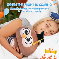 MeWaii® Graduation Plush Owl with Graduation Cap, Diploma Graduation Stuffed Animal Gift