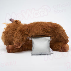 MeWaii® Scotland Highland Cow Weighted Stuffed Animal