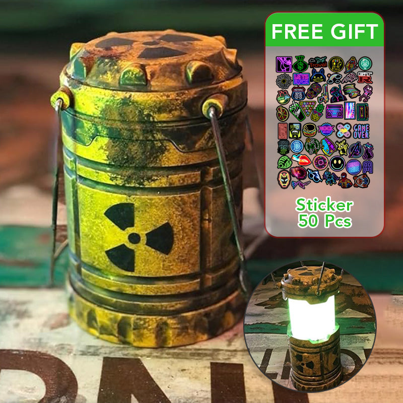 Nuclear Reactor Lantern Night Light – Industrial Sci-Fi Aesthetic