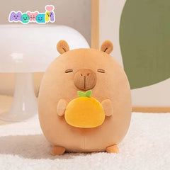 MeWaii® Fragrance Plush Toy Tangerine Capybara Stuffed Animal with Aromatherapy Lavender Scent 8 inches Stuffed Plushie