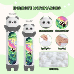 MeWaii® Loooong Family Original Design Bamboo Panda Plush Long Stuffed Animal Kawaii Plush Pillow Squishy Toy