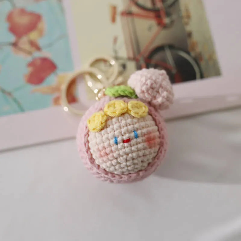 Mewaii® Handmade Crochet Cute Ball Keychain
