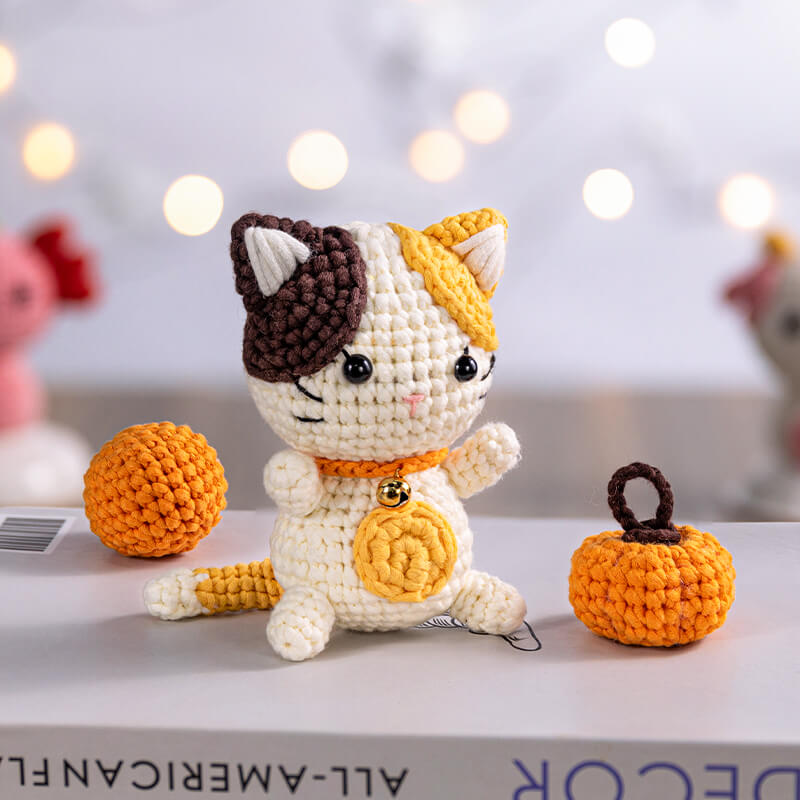 MeWaii® Crochet Kit For Beginners with Easy Peasy Yarn