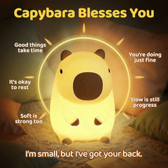 Veilleuse spongieuse MeWaii® Capybara - Cadeau parfait 🎁