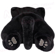 MeWaii® Black Cat Weighted Stuffed Animal with Microwavable Heating Pad