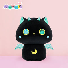 MeWaii® Mushroom Family Magic Cat Stuffed Animal Kawaii Plush Pillow Squishy Toy