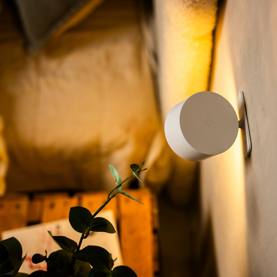 USB Remote Control Wall Light Rechargeable LED Night Lamp