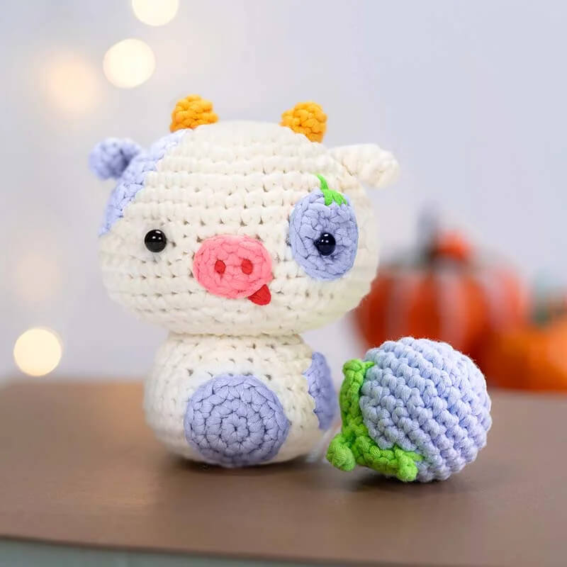 MeWaii® Crochet Kit For Beginners with Easy Peasy Yarn