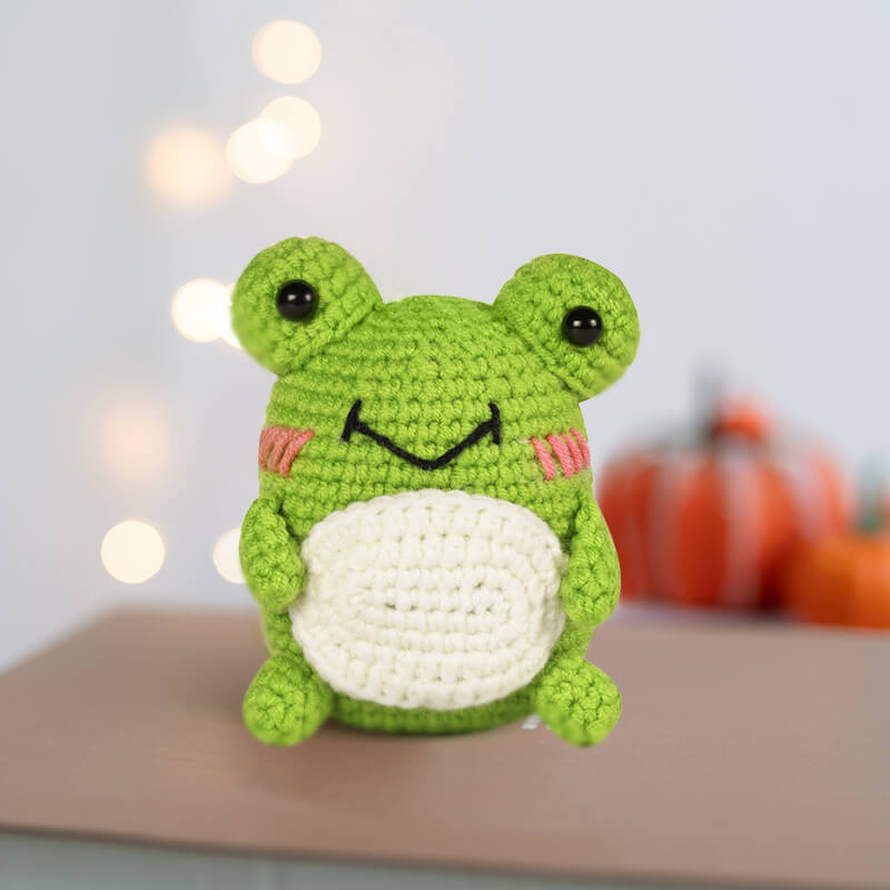 MeWaii® Crochet Original Designed Animal Crochet Kit for Beginners with Easy Peasy Yarn