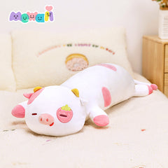 MeWaii® Lying Cow Stuffed Animal Kawaii Plush Body Pillow Squishy