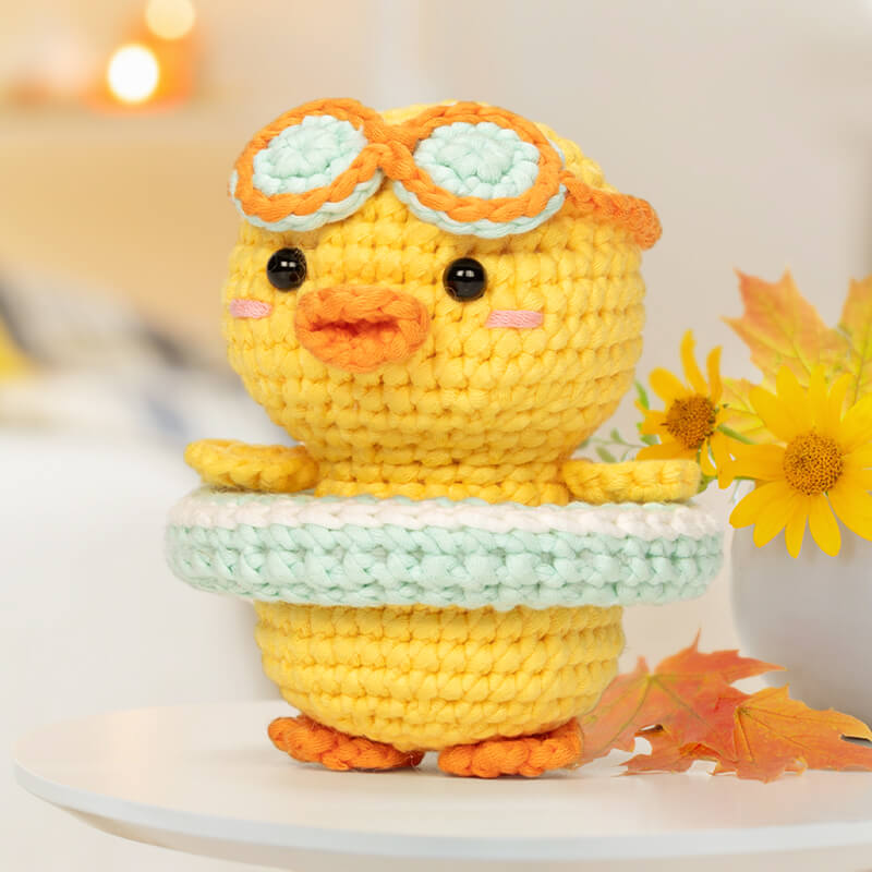 MeWaii® Crochet Kit For Beginners with Easy Peasy Yarn