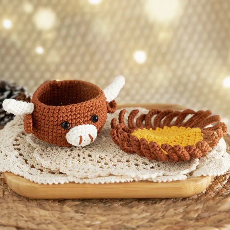 MeWaii® Crochet Original Designed Amigurumi Kits For Beginners with Easy Peasy Yarn