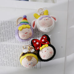 Mewaii® Handmade Crochet Cute Ball Keychain