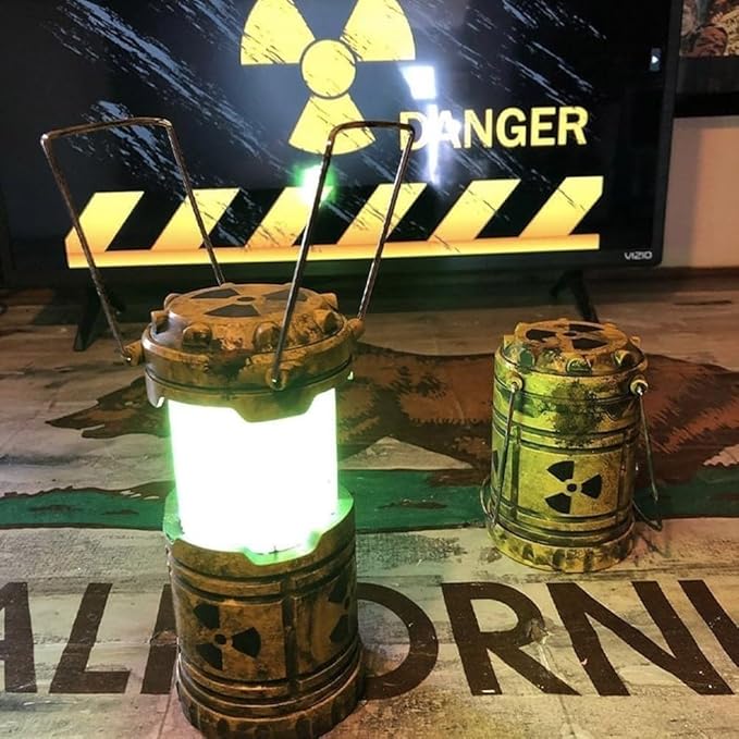 Nuclear Reactor Lantern Night Light – Industrial Sci-Fi Aesthetic