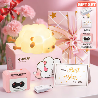 Mother's Day Limited Gift Set Special for every Momy Engraving Squishy Silicone LED Night Light