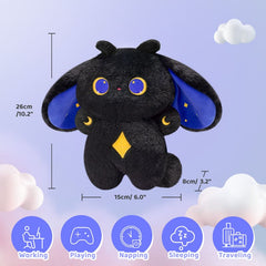 MeWaii® Squishy Gothic Blue Sheep Plush Kawaii Pillow Plush Toy