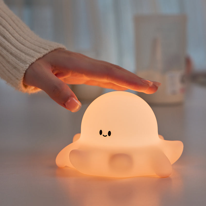 Squishy Silikon-Oktopus-LED-Nachtlicht – perfektes Geschenk für Kinder und Mädchen