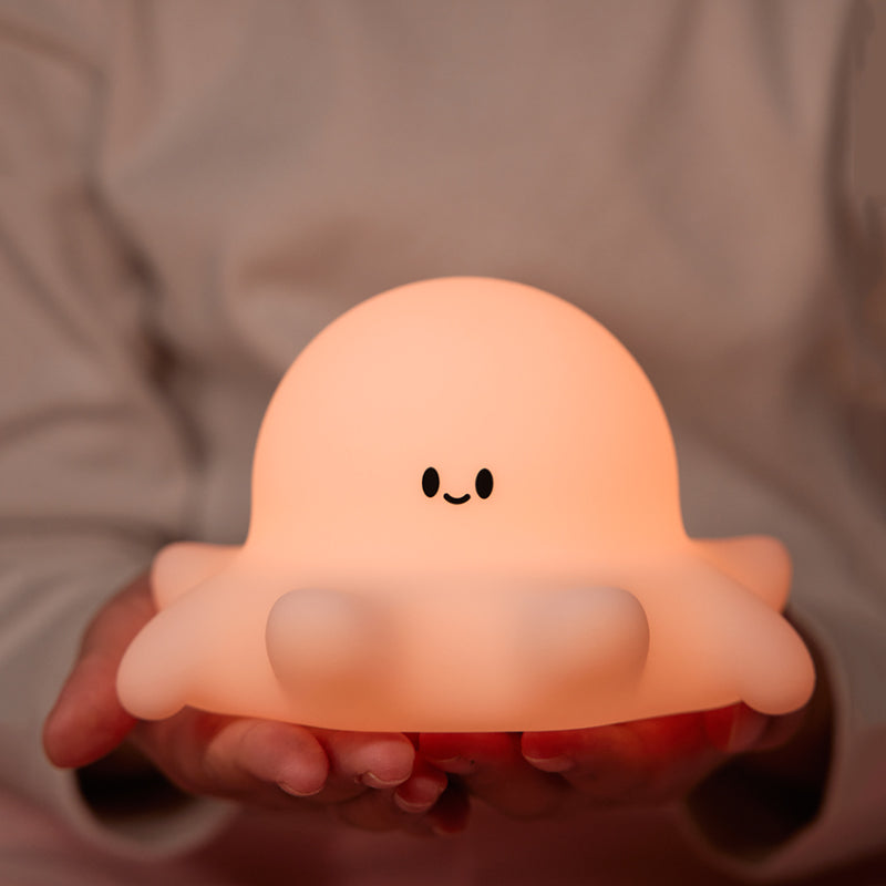 Squishy Silikon-Oktopus-LED-Nachtlicht – perfektes Geschenk für Kinder und Mädchen