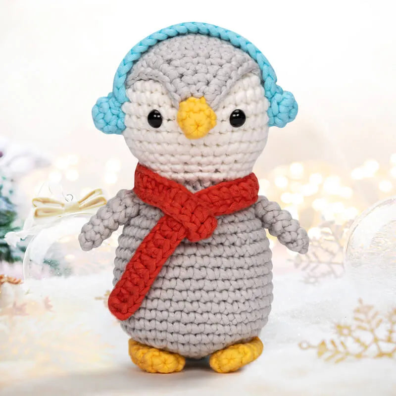 MeWaii® Crochet Kit For Beginners Santa Claus Crochet Kits with Easy Peasy Yarn
