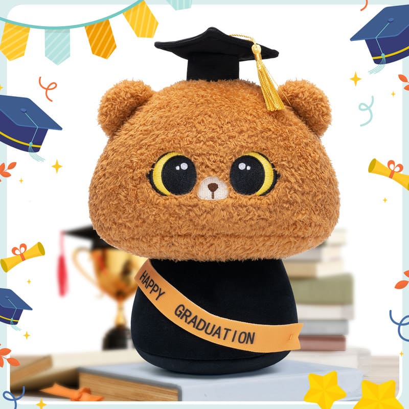 MeWaii® Graduation Plush Bear with Graduation Cap Graduation Stuffed Animal Gift