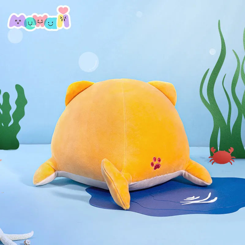 MeWaii® Ocean Series Whale Dog Corgi Stuffed Animal Kawaii Plush Pillow Squishy Toy