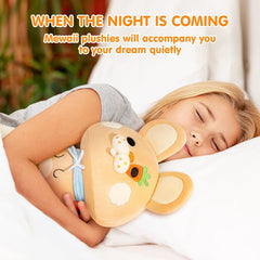 MeWaii® Mushroom Family Farm Sleepy Bunny Rabbit Kawaii Plush Pillow Squish Toy