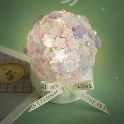 Kreatives DIY handgemachtes Geschenk Stern Rose Materialpaket
