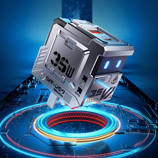 WEKOME Fast Folding Charger A+C Dual-port Output Navigator US Plug Multi-port Gan 35W