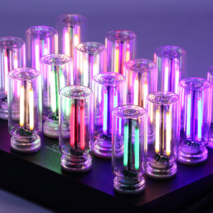 USB LED Glass Bottle Colorful Ambient Night Light