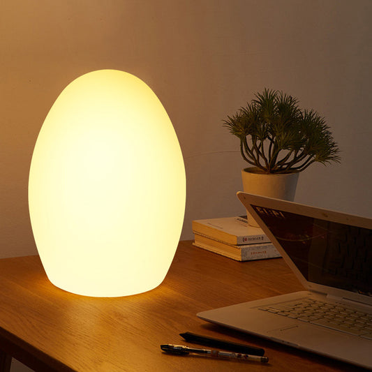Silicone Egg Night Light RGB Wireless Intelligent Dimmable LED Lamp Desktop Remote Control Bar Cafe