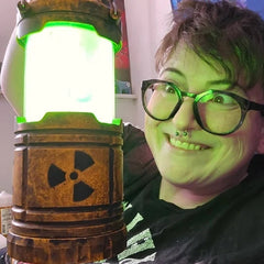 Nuclear Reactor Lantern Night Light – Industrial Sci-Fi Aesthetic