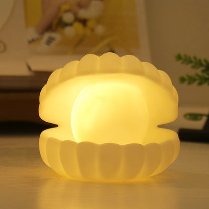 Veilleuse LED en forme de coquillage – Cadeau idéal pour les enfants et les filles