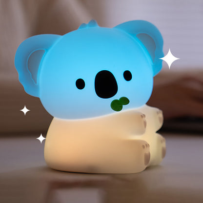 Squishy Silicone Koala LED Night Light - Perfect Gift for Kids and Girls