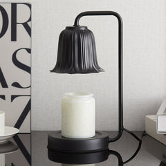 Lampe d'aromathérapie sans feu, bougie fondante à la cire, huile essentielle, cadeau de table