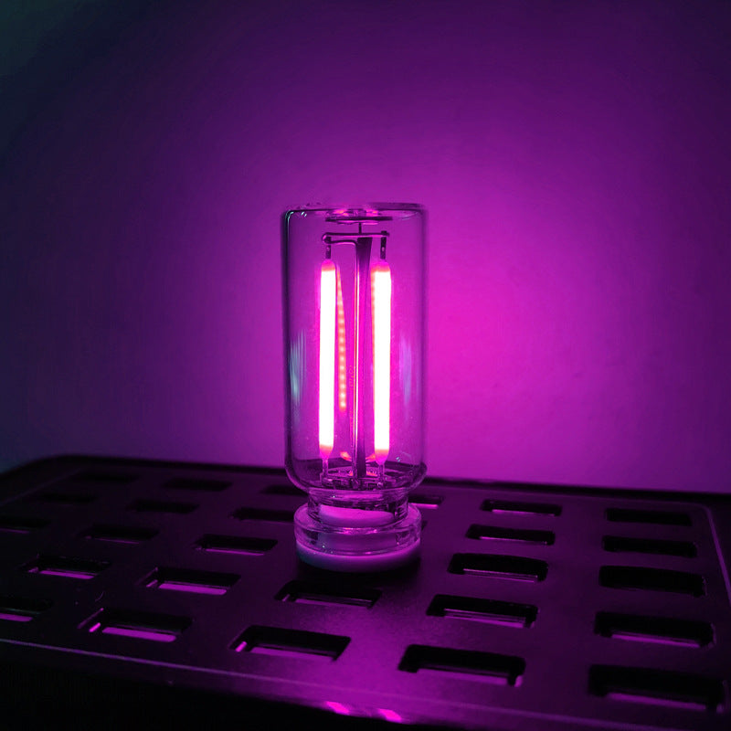 USB LED Glass Bottle Colorful Ambient Night Light