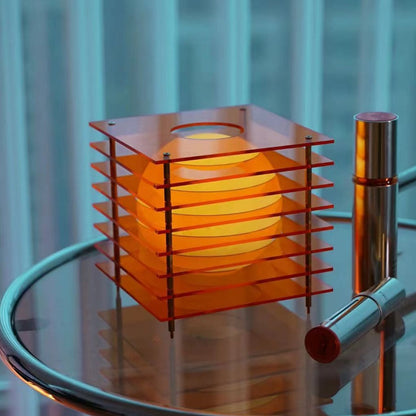 DIY Acrylic Layered Moon Lamp Gift for Bedroom and Living Room
