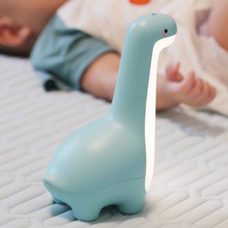 Squishy Silikon-Dinosaurier mit langem Hals, LED-Nachtlicht – perfektes Geschenk für Kinder und Mädchen