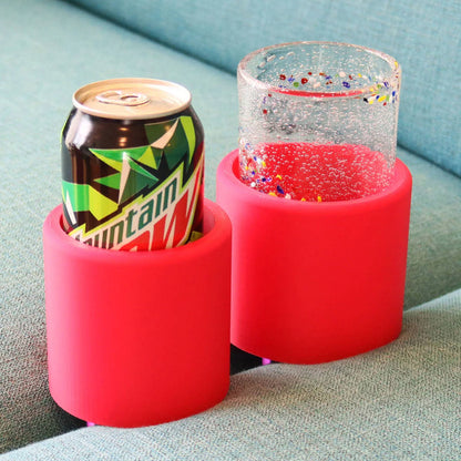 Sofa Gap Organizer Cup Holder Compact Couch Insert Tray for Beverages Remotes Snacks